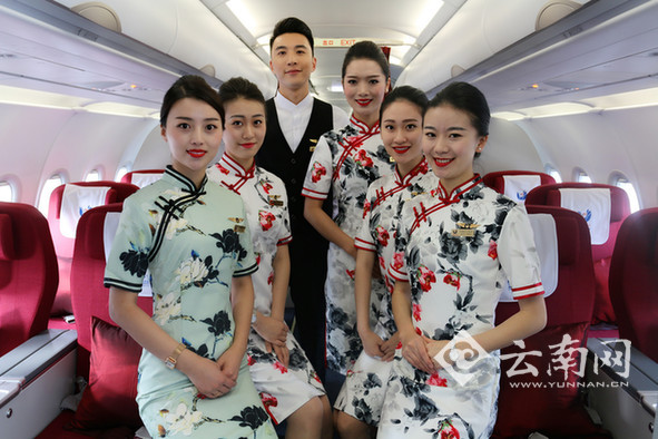 云南红土航空12月12日起开通昆明=青岛=沈阳