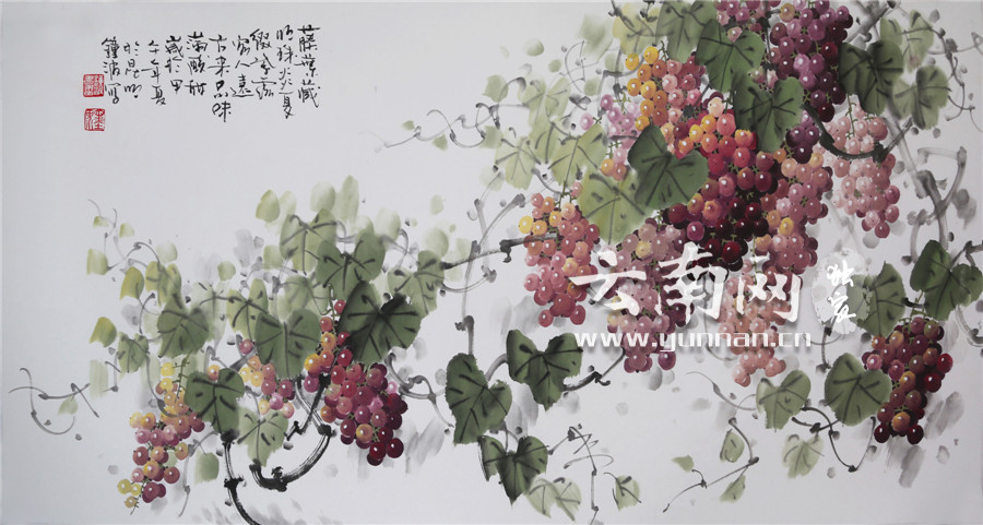 将展出云南知名画家钟波画作60幅