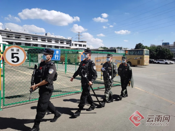 昆明五华巡特警大队五招发力护航cop15